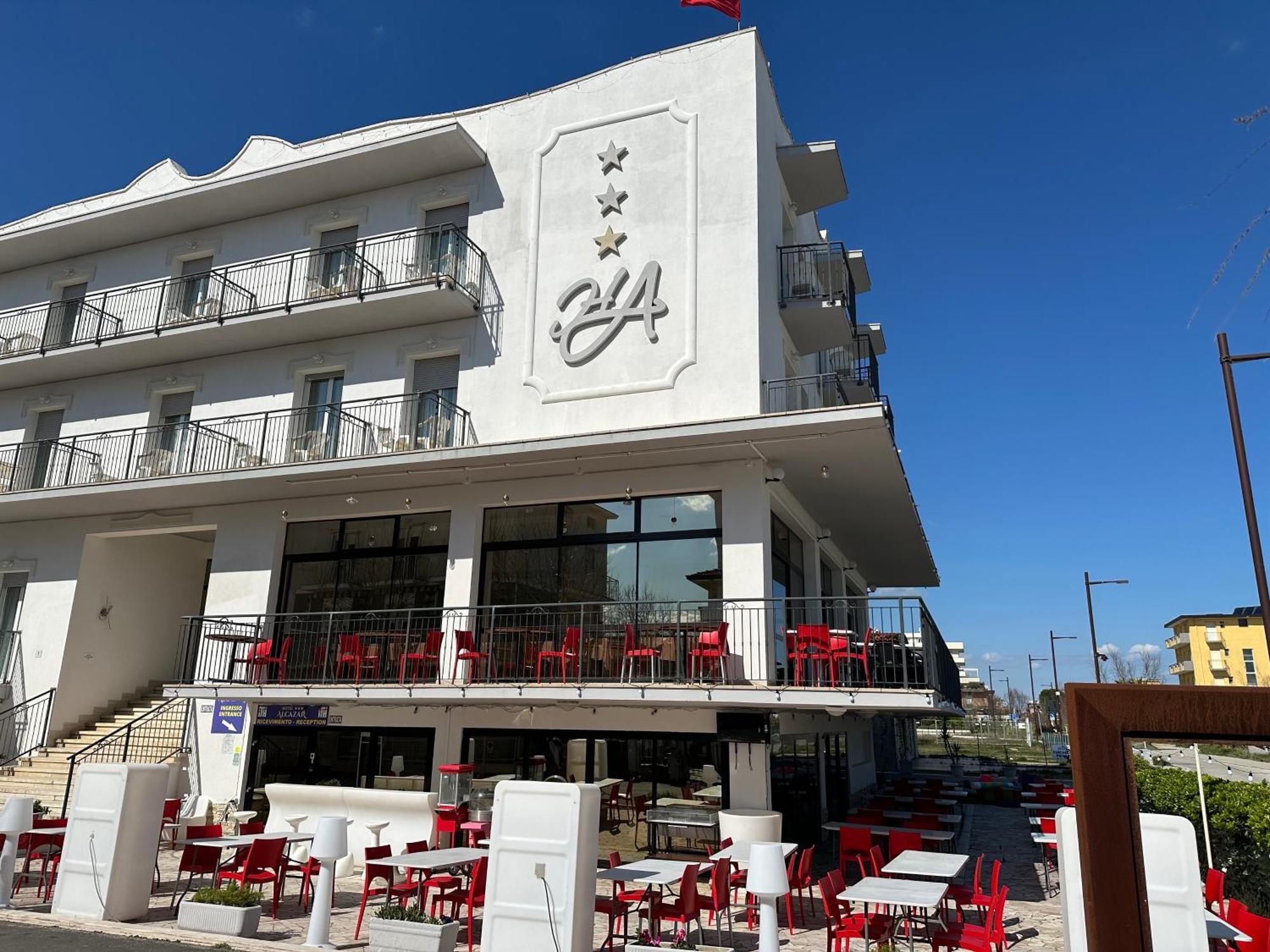 Hotel Alcazar Rimini Dış mekan fotoğraf