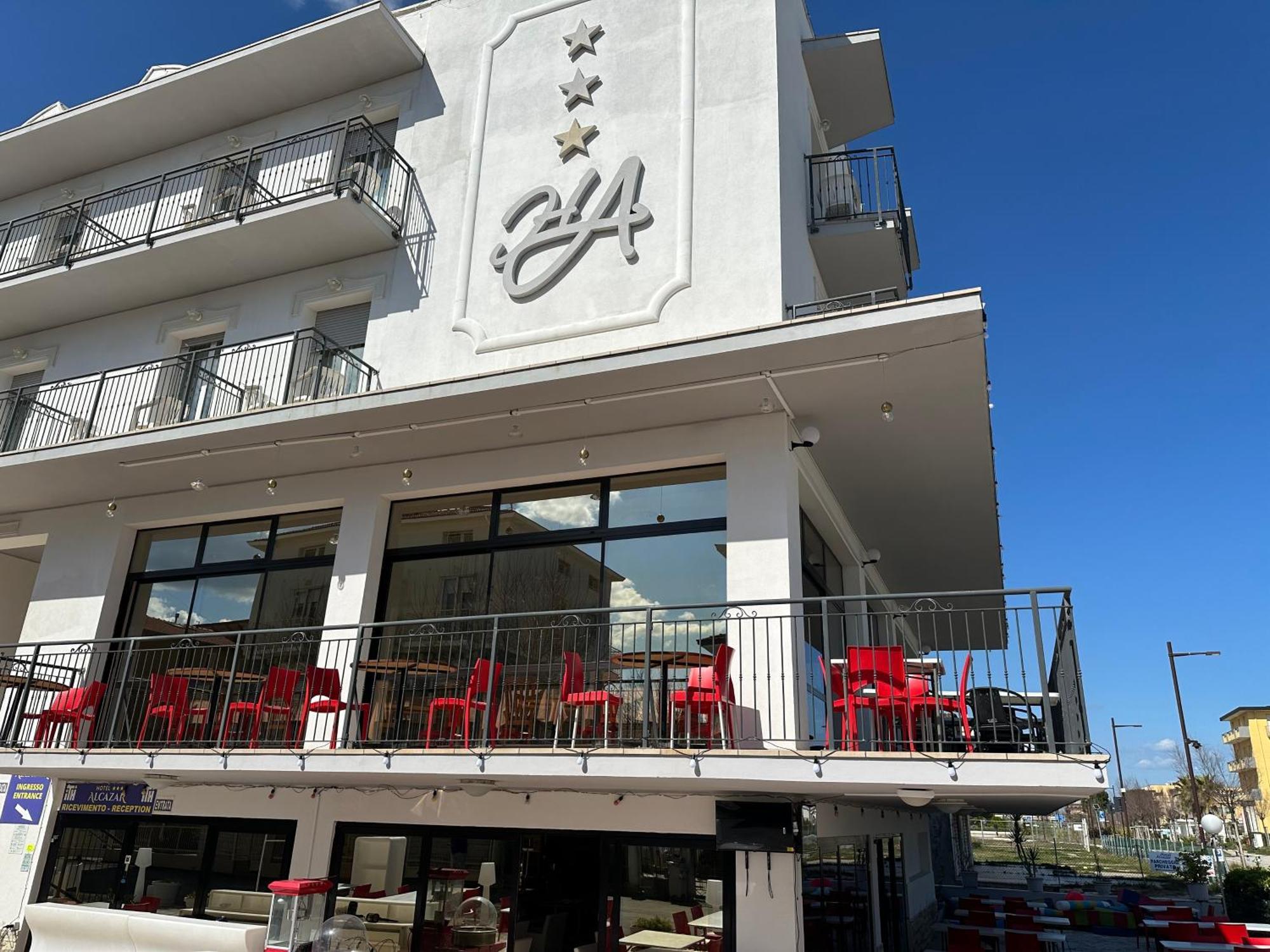 Hotel Alcazar Rimini Dış mekan fotoğraf